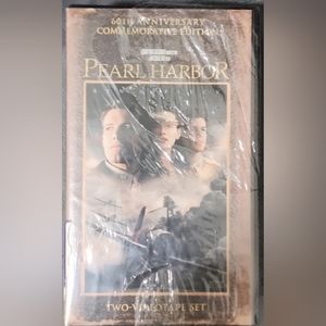 Pearl Harbor 2 tapes 60th Anniversary Commorative Edition VHS Tape Movie